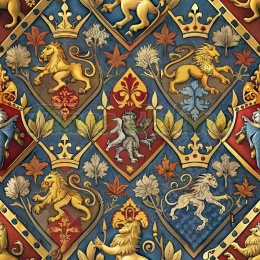 TKANINA DRUKOWANA HERB NR 3