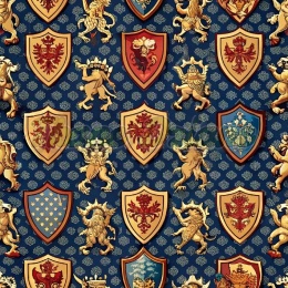 TKANINA DRUKOWANA HERB NR 4