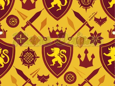 TKANINA DRUKOWANA HERB NR 10