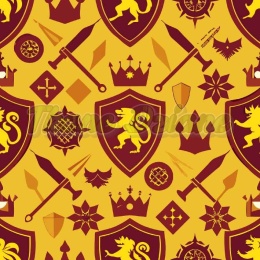 TKANINA DRUKOWANA HERB NR 10