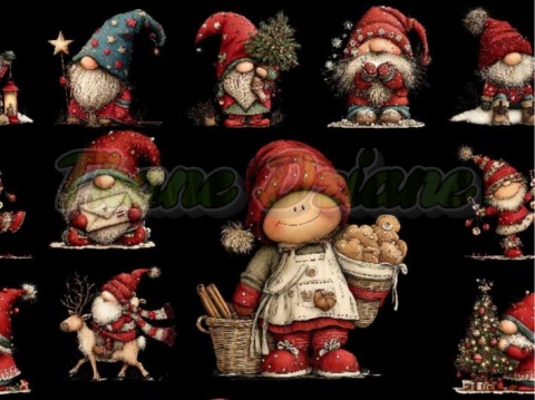 TKANINA DRUKOWANA ŚWIĘTA NR 12