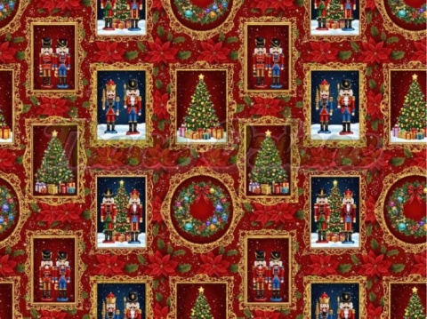 TKANINA DRUKOWANA ŚWIĘTA NR 25