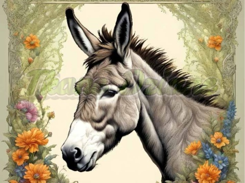 PANEL DRUKOWANY ART NOUVEAU- OSIOŁ NR 32