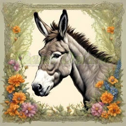 PANEL DRUKOWANY ART NOUVEAU- OSIOŁ NR 32