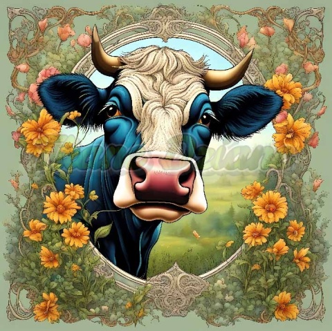 PANEL DRUKOWANY ART NOUVEAU- KROWA NR 33