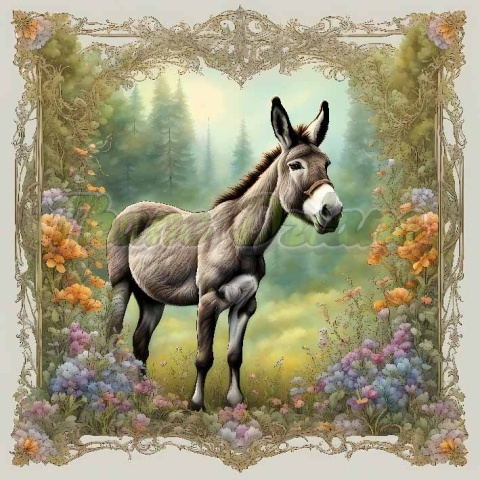 PANEL DRUKOWANY ART NOUVEAU- OSIOŁ NR 31