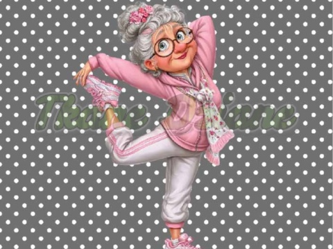 PANEL DRUKOWANY BABCIA NR 5