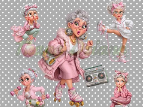 PANEL DRUKOWANY BABCIA NR 9