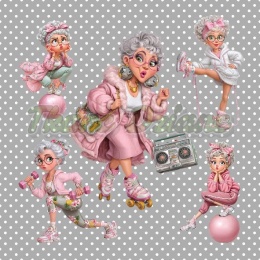 PANEL DRUKOWANY BABCIA NR 9