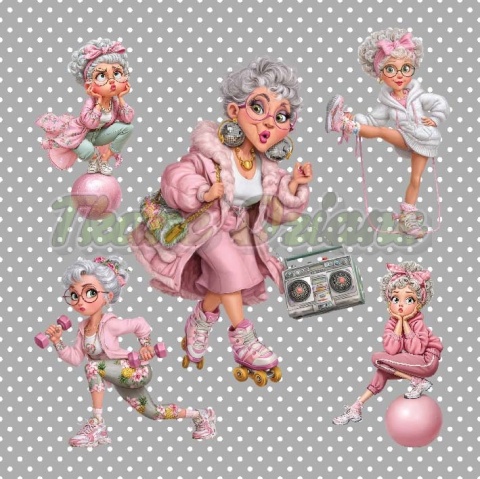 PANEL DRUKOWANY BABCIA NR 9