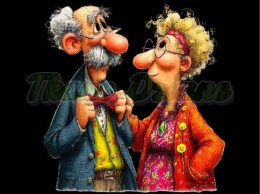 PANEL DRUKOWANY BABCIA Z DZIADKIEM NR 17