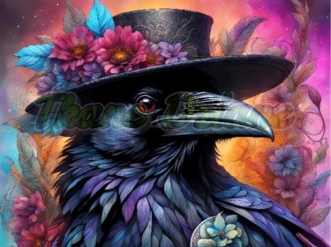 PANEL DRUKOWANY BLACK ANIMAL NR 21