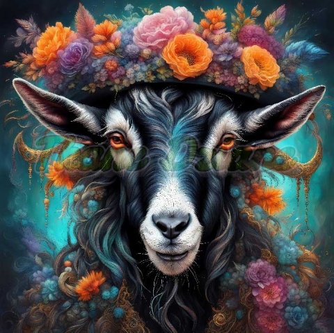 PANEL DRUKOWANY BLACK ANIMAL NR 27