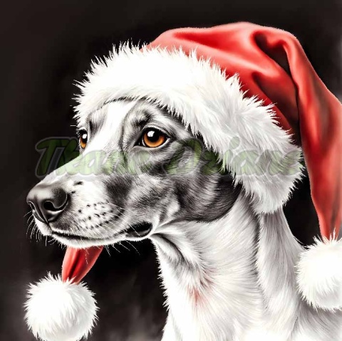 PANEL DRUKOWANY ŚWIĄTECZNY WHIPPET NR 12