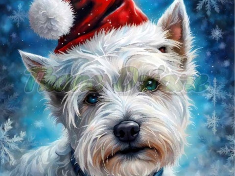 PANEL DRUKOWANY ŚWIĄTECZNY WESTIE NR 10