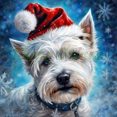 PANEL DRUKOWANY ŚWIĄTECZNY WESTIE NR 10