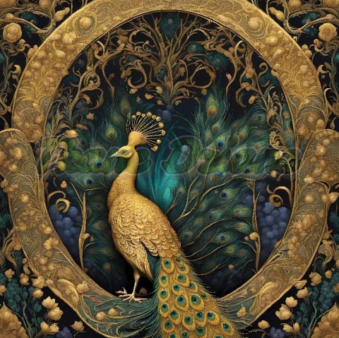 PANEL DRUKOWANY W ZŁOTYM LESIE-PAW NR 27