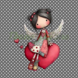 PANEL DRUKOWANY WALENTYNKOWA DZIEWCZYNKA NR 5