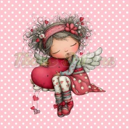 PANEL DRUKOWANY WALENTYNKOWA DZIEWCZYNKA NR 8