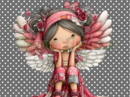 PANEL DRUKOWANY WALENTYNKOWA DZIEWCZYNKA NR 10