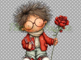 PANEL DRUKOWANY WALENTYNKOWY CHŁOPIEC NR 3