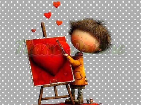 PANEL DRUKOWANY WALENTYNKOWY CHŁOPIEC NR 6