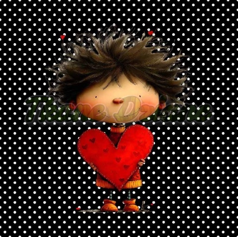 PANEL DRUKOWANY WALENTYNKOWY CHŁOPIEC NR 9