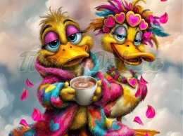 PANEL DRUKOWANY WALENTYNKOWY KACZOR NR 7