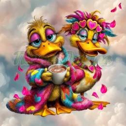 PANEL DRUKOWANY WALENTYNKOWY KACZOR NR 7