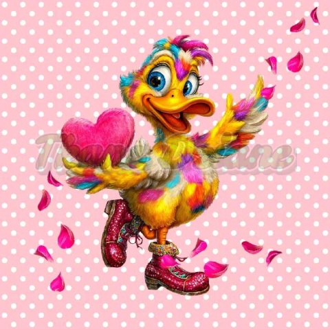 PANEL DRUKOWANY WALENTYNKOWY KACZOR NR 9