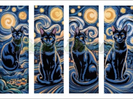 PANEL DRUKOWANY ZAKŁADKI DO KSIĄŻEK -VAN GOGH NR 2