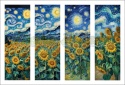 PANEL DRUKOWANY ZAKŁADKI DO KSIĄŻEK -VAN GOGH NR 7