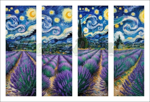 PANEL DRUKOWANY ZAKŁADKI DO KSIĄŻEK -VAN GOGH NR 9
