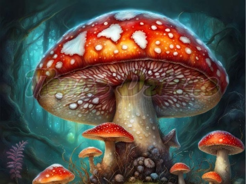 PANEL DRUKOWANY ZIELONA ALICJA W KRAINIE CZARÓW NR 10