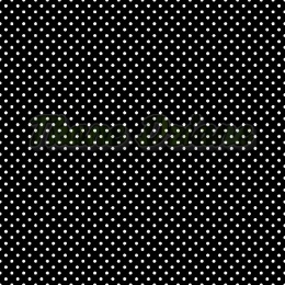 TKANINA DRUKOWANA TŁO GROSZKI CZ