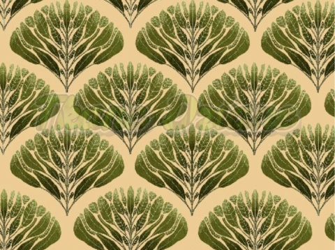 TKANINA DRUKOWANA WACHLARZE NR 7