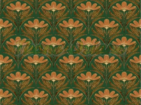 TKANINA DRUKOWANA WACHLARZE NR 8