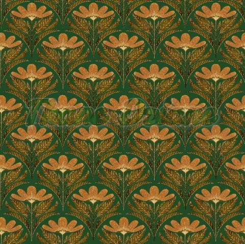 TKANINA DRUKOWANA WACHLARZE NR 8