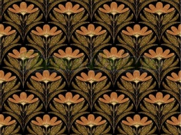 TKANINA DRUKOWANA WACHLARZE NR 9