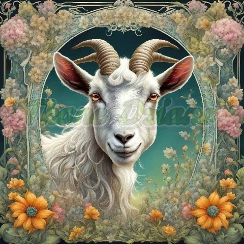 PANEL DRUKOWANY ART NOUVEAU- KOZA NR 43