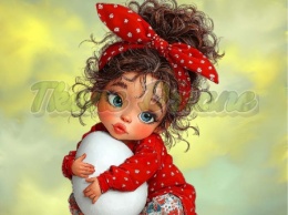 PANEL DRUKOWANY WIELKANOCNA DZIEWCZYNKA NR 2