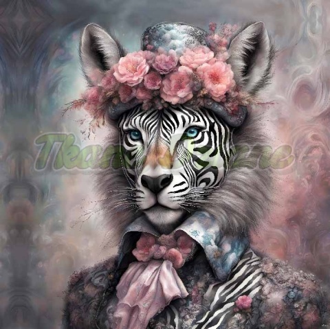 PANEL DRUKOWANY KOLOROWE ZWIERZĘTA- NR 11