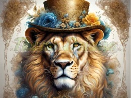 PANEL DRUKOWANY KOLOROWY LEW NR 9