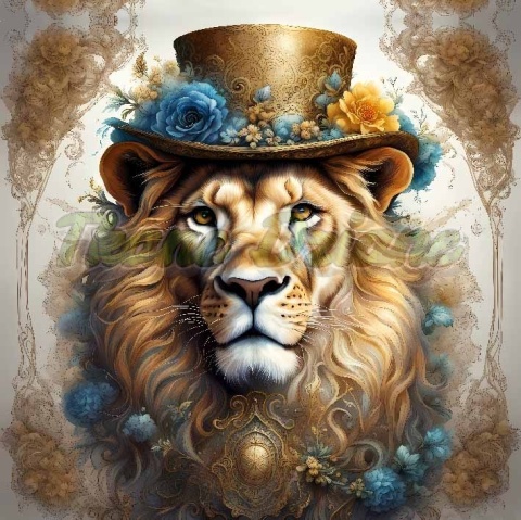 PANEL DRUKOWANY KOLOROWY LEW NR 9