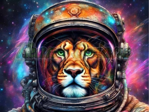 PANEL DRUKOWANY KOLOROWY LEW NR 10