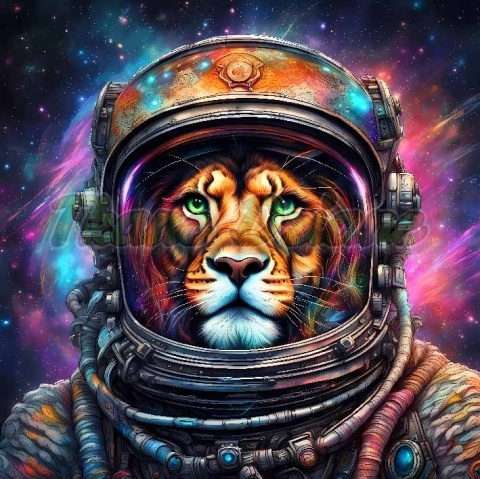 PANEL DRUKOWANY KOLOROWY LEW NR 10