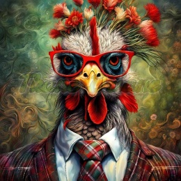 PANEL DRUKOWANY KURCZAKI NR 2