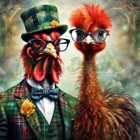 PANEL DRUKOWANY KURCZAKI NR 4