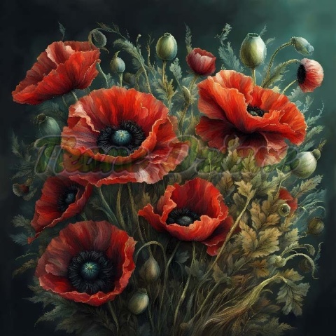 PANEL DRUKOWANY KWIATY NR 25