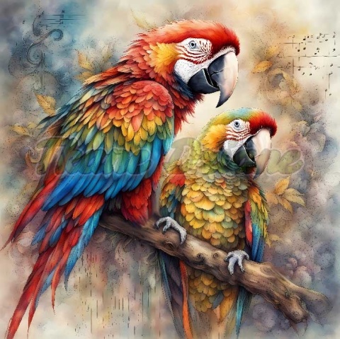 PANEL DRUKOWANY PAPUGA NR 2